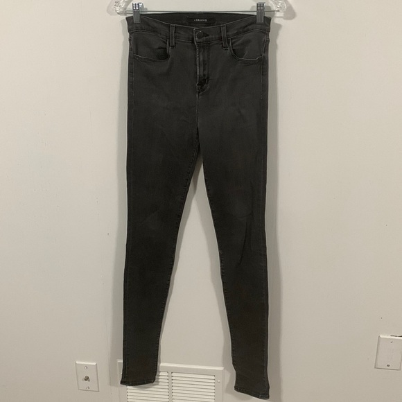 J Brand jeans Size 28, good condition, dark gray. See measurements - Picture 1 of 7
